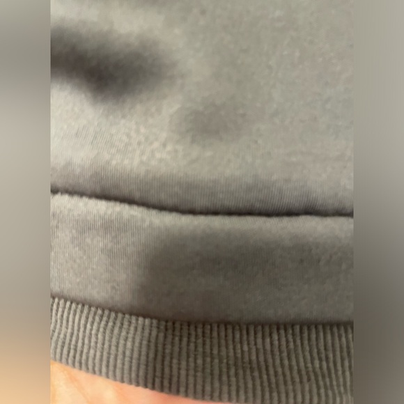 stretchy charcoal moto jacket - Picture 9 of 10